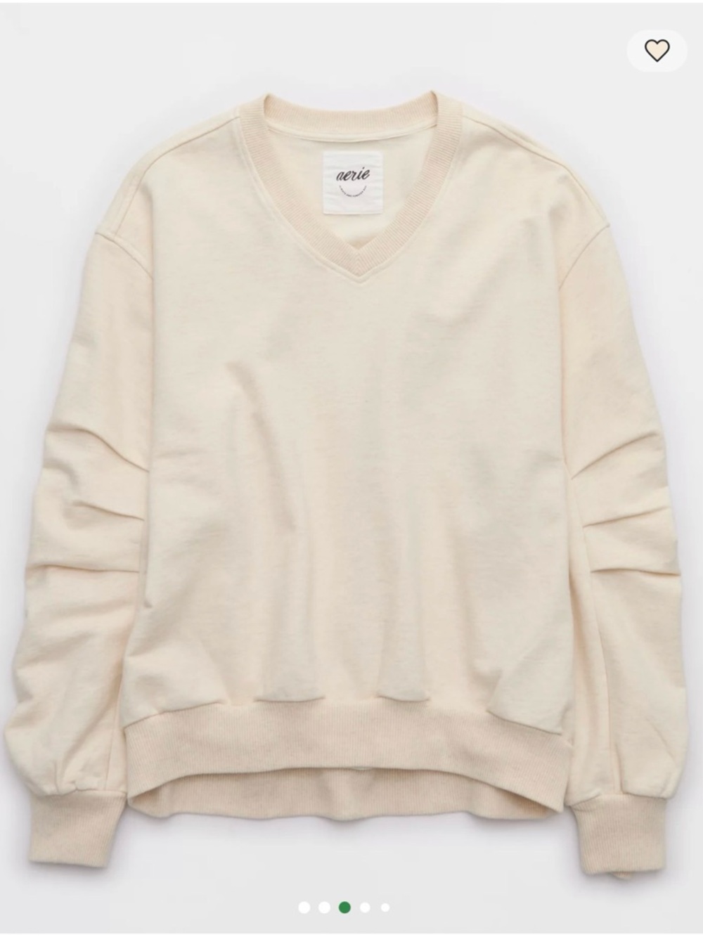 Aerie Jet Setter V Neck Sweatshirt (Great condition)